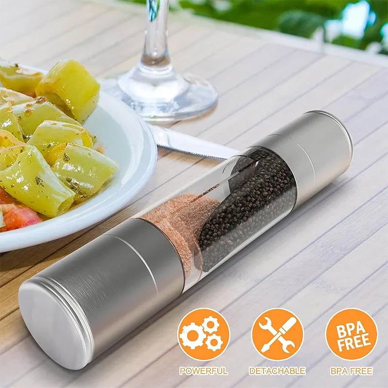 2 in 1 Salt and Pepper Grinder - Savroo