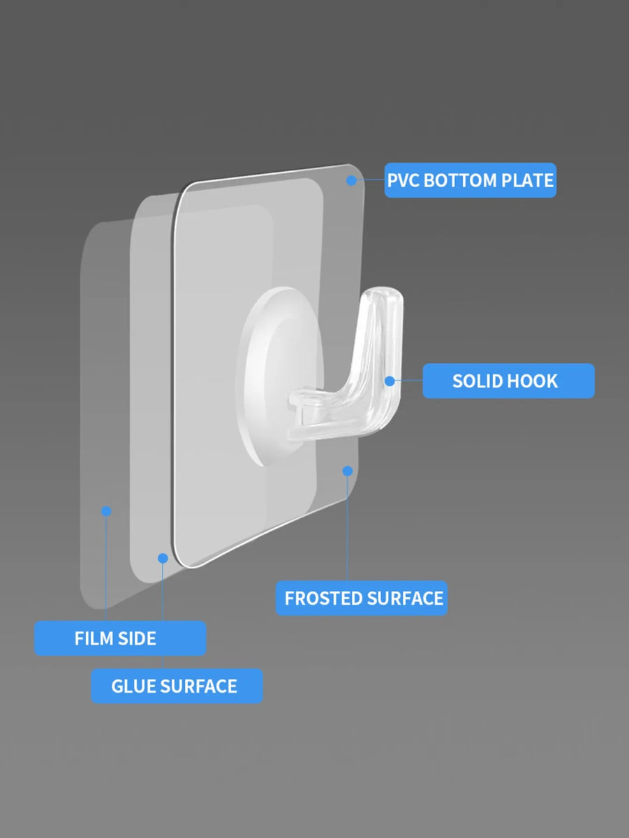 Anti - Skid Super Wall Hanger Hooks - Savroo