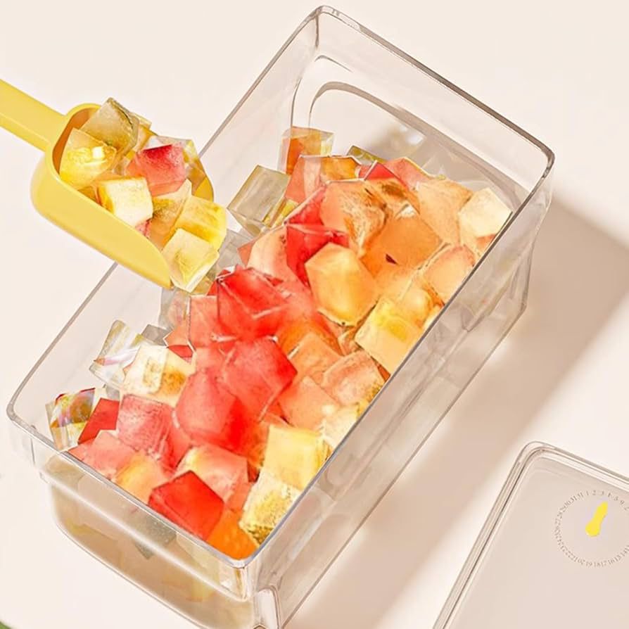 Double Layer Ice Cube Molds With Storage Box - Savroo