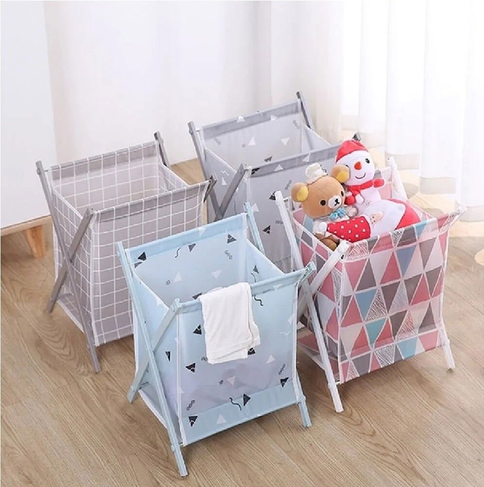 Foldable Clothing Laundry Basket - Savroo