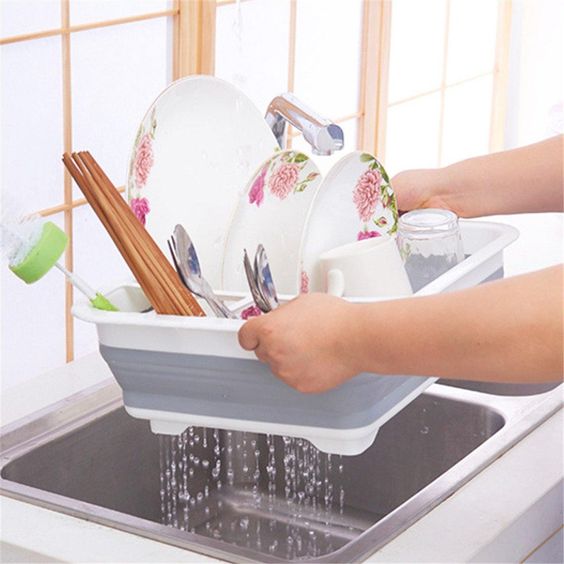 FOLDING DISH DRAINER RACK - Savroo