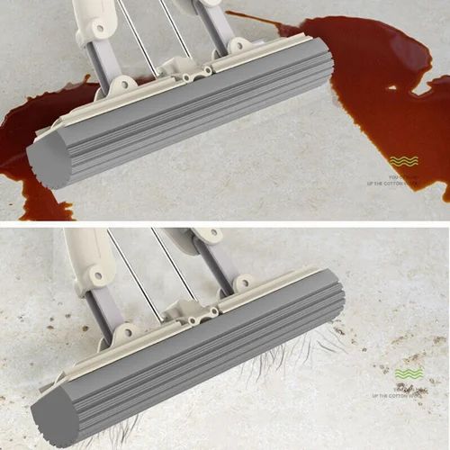 Sponge Mop with Adjustable Handle and Self - Wringing - Savroo