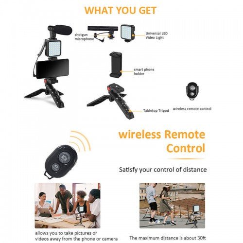All in One Video Vlogging Kit - Savroo