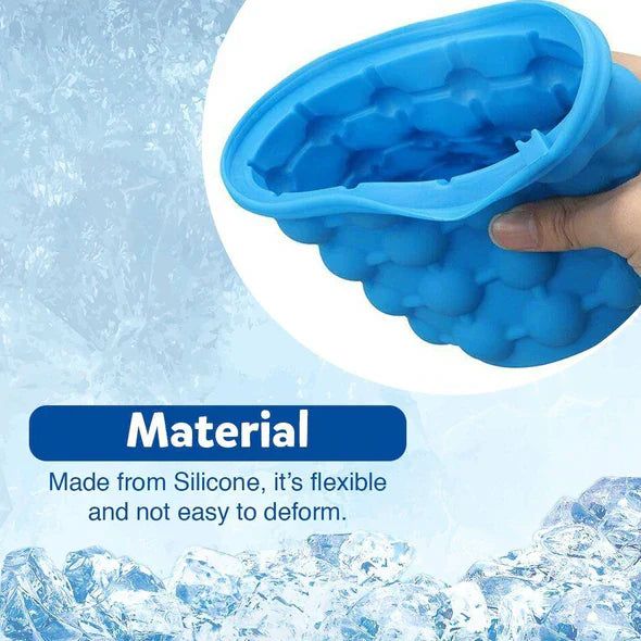 Silicon Portable Ice Cube Maker - Savroo