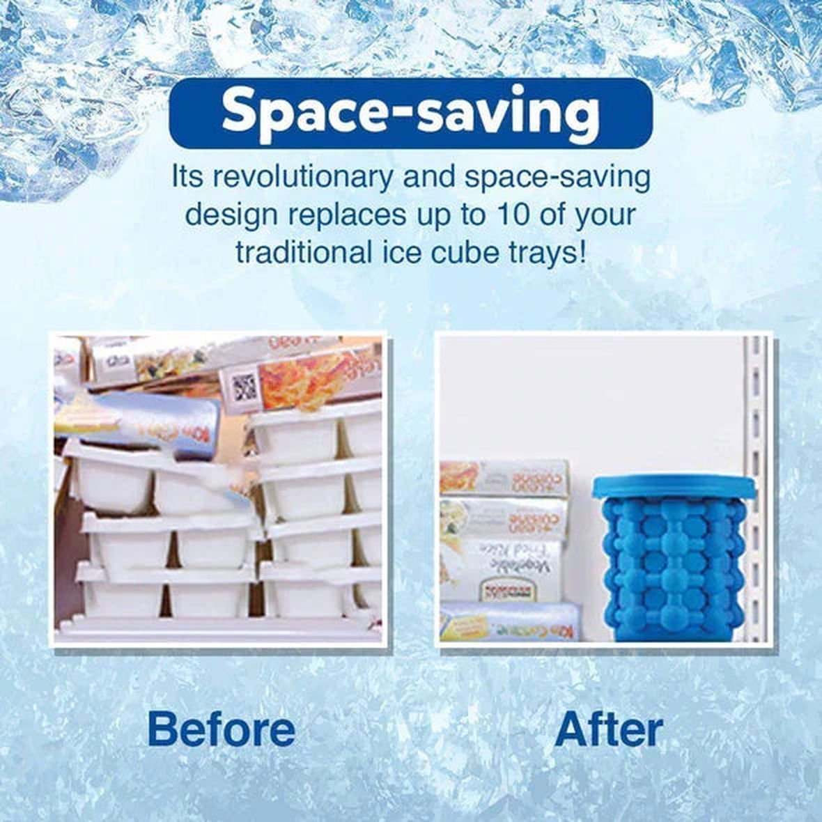 Silicon Portable Ice Cube Maker - Savroo