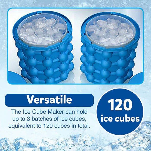 Silicon Portable Ice Cube Maker - Savroo