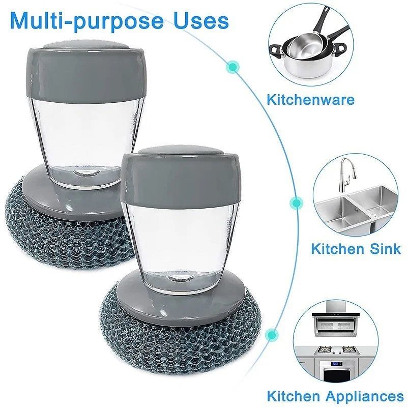Soap Dispensing Palm Brush - Savroo