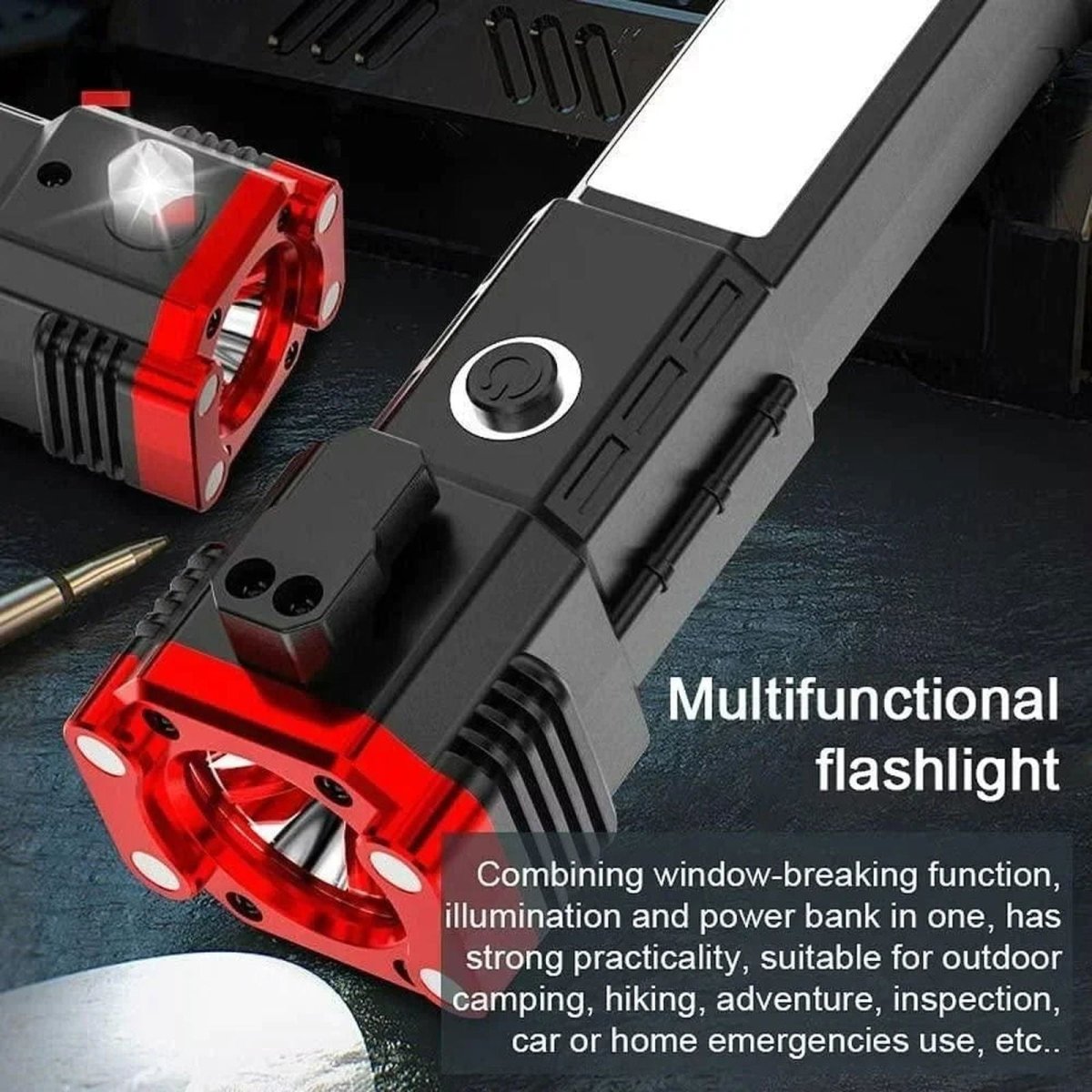 Super Bright Rechargeable LED Flashlight - Savroo