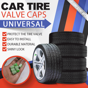 Universal Fluorescent Car Tire Valve Caps - Savroo